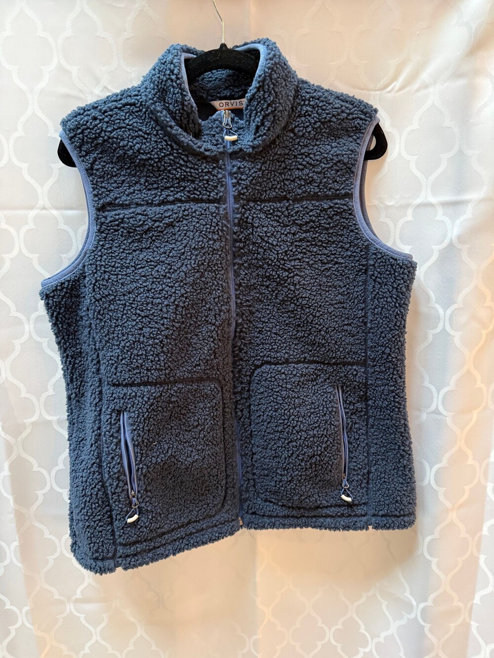 Polyester Sherpa Sleeveless Vest